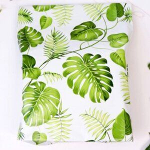 20 Monstera Leaf 10x13 designer poly mailer